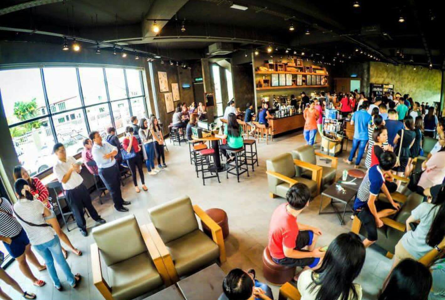 Borneo Largest Starbucks Premium Outlet In Sarawak Starbucks Sibu Opening Today Come By To Enjoy Our Opening Promotions And Your Favorite Beverages Photo Thanks To Mr Justin Facebook