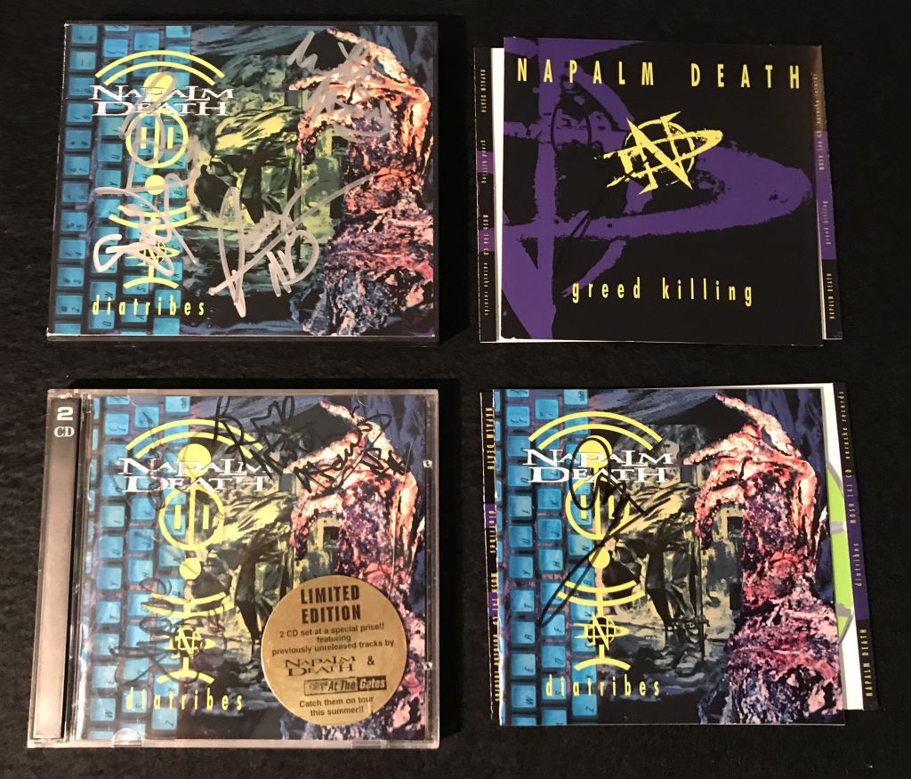 Napalm Death's album Diatribes
