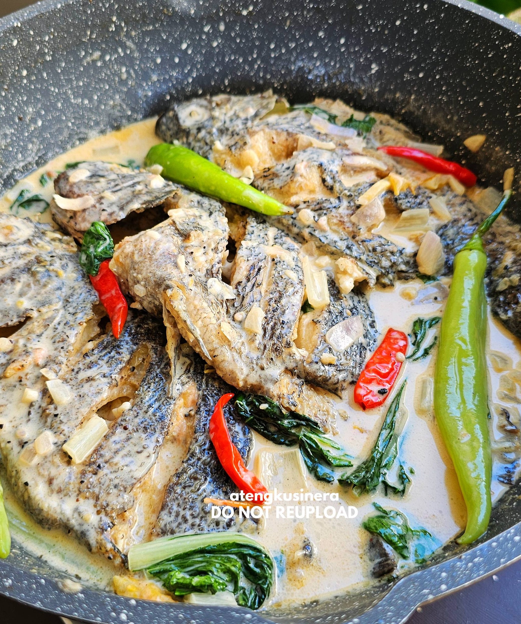 Ateng - GINATAANG TILAPIA INGREDIENTS: 1 kilo Tilapia salt and pepper ...