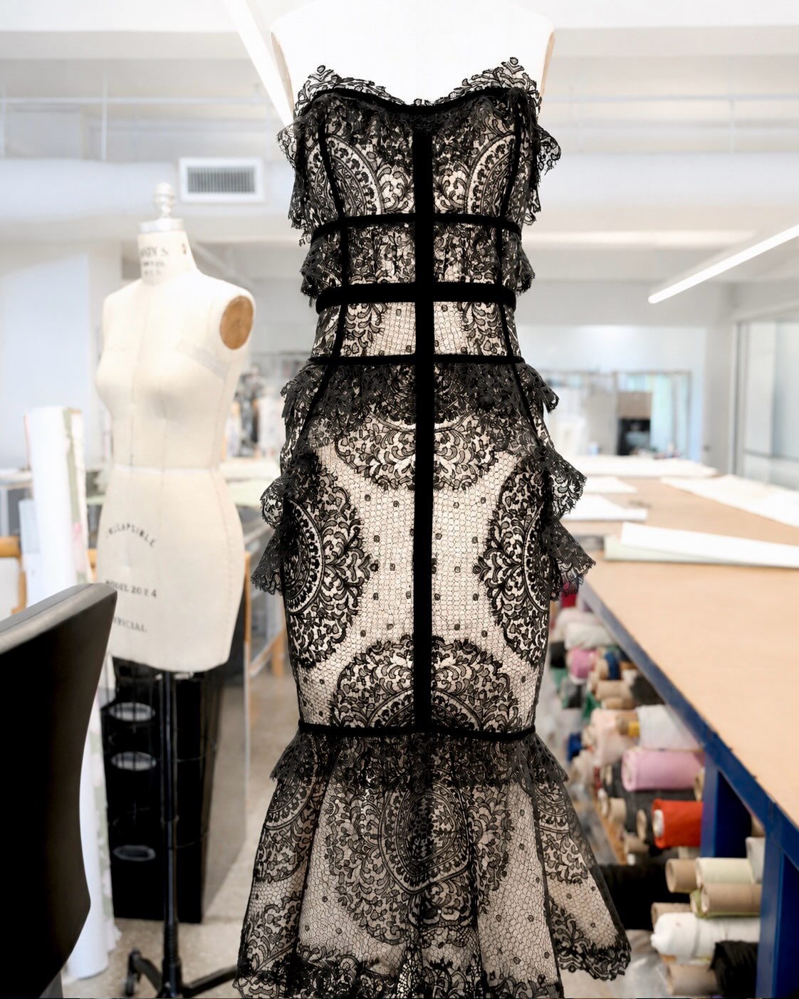 winter cocktail dresses 2019 From the Archives: Today we're looking back at our Fall/Winter collection, inspired by the intricate beauty of Tiffany stained glass. We translated this into a black lace dress framed by Lantern Dresses Lace Open Back Mermaid Size:3S-2M-1L Back Style
