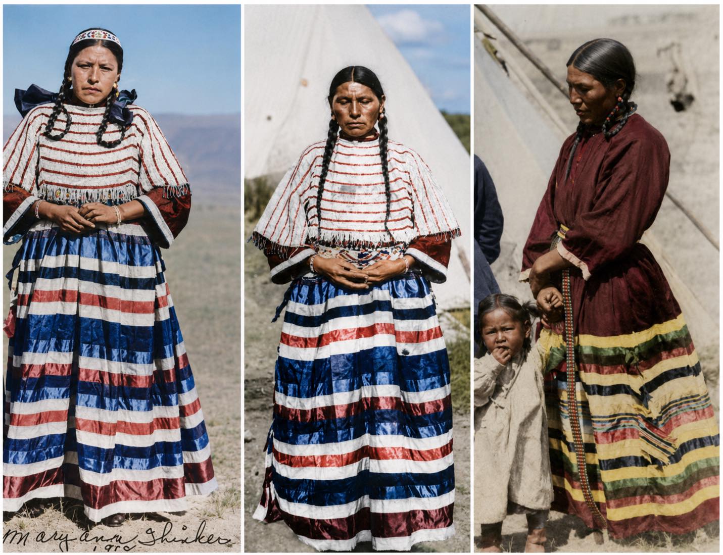 Ribbon Skirt 13) Sara Daniels is a caregiver and mother of two