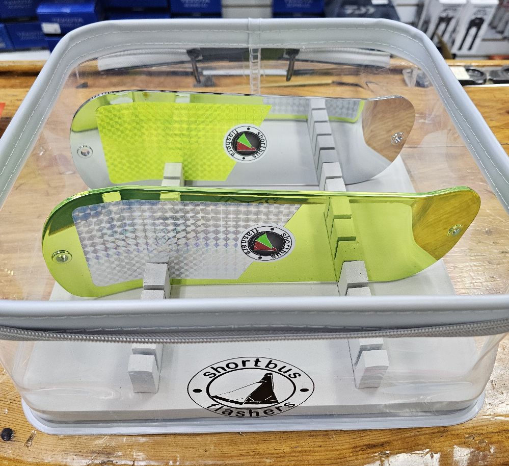 flasher tackle box Boxes Holds 12 Delta Tackle Flasher Box -