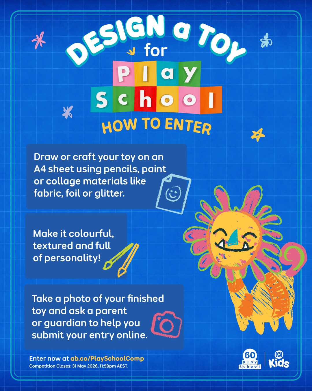 Don't miss your chance to be a part of Play School history