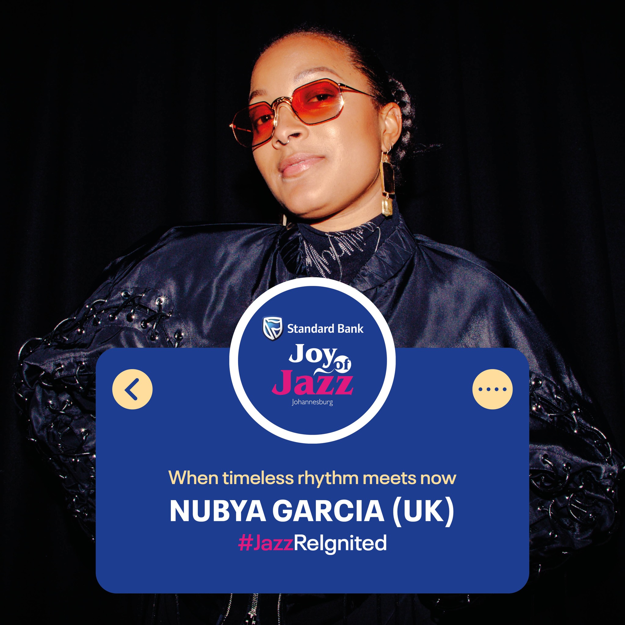 From Glastonbury to Johannesburg! Nubya Garcia has taken her sound