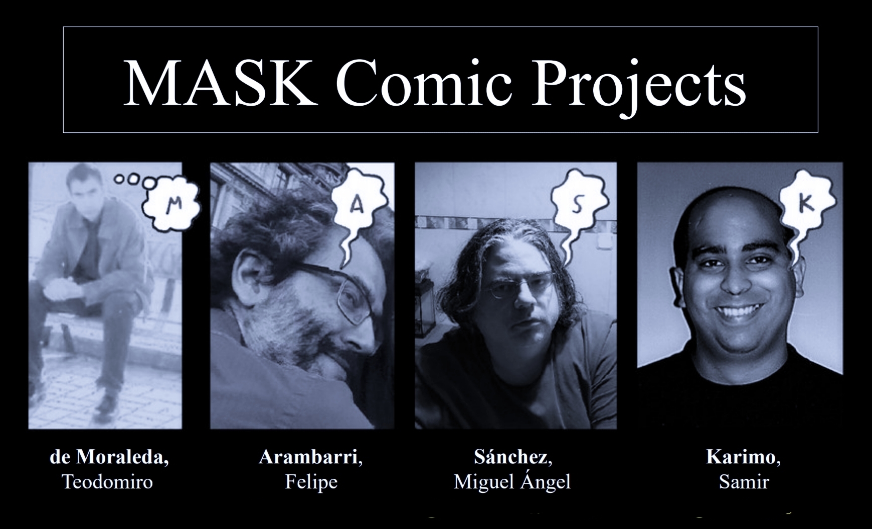MASK Comic Projects