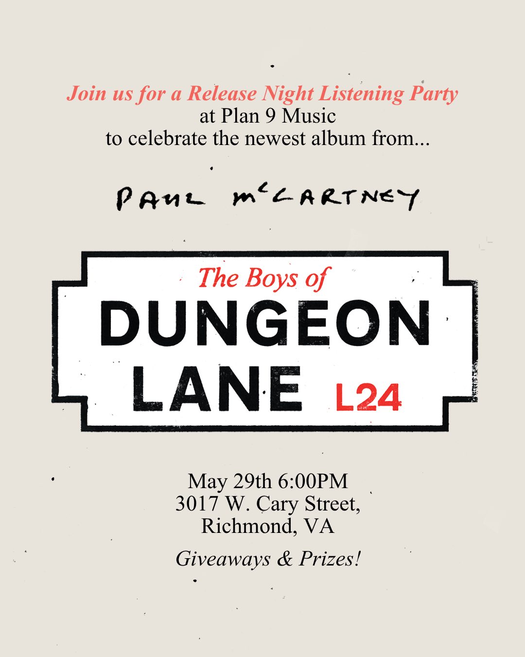 You're invited! We're celebrating the release of the brand new