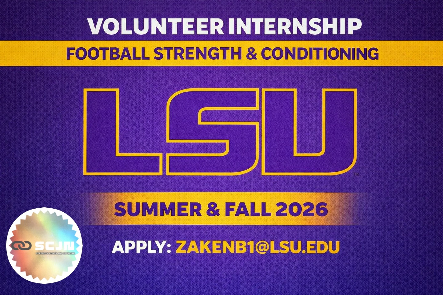 🚨 SUMMER & FALL 2026 FOOTBALL... - strength_coach_job_network | Facebook
