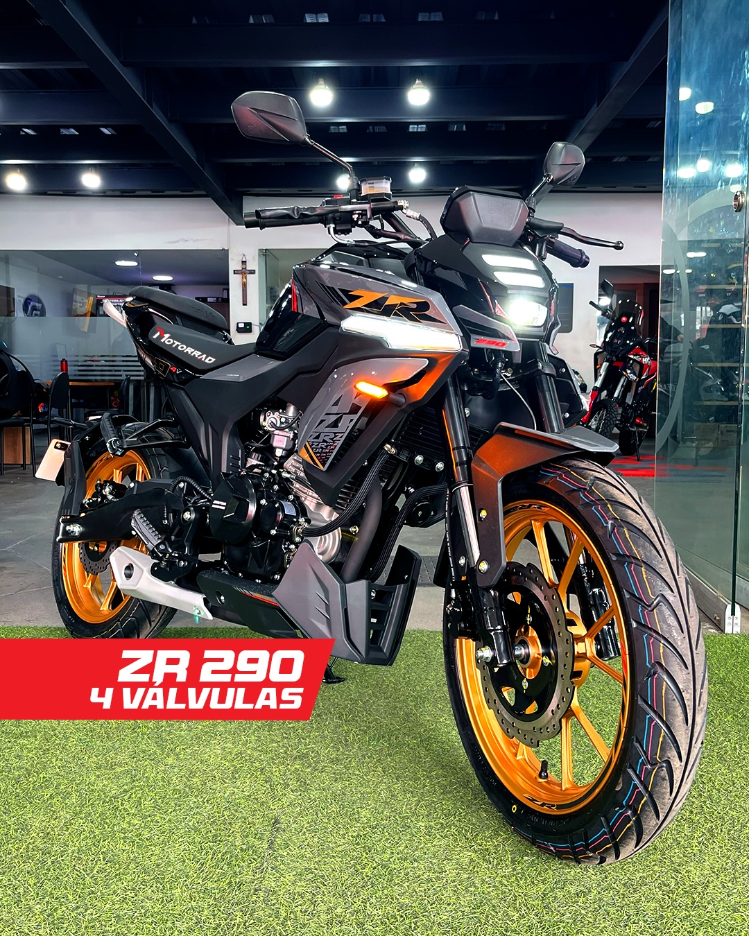 リゲイン ZR 290 🔥🔥 #moto #motorcycle #deportiva