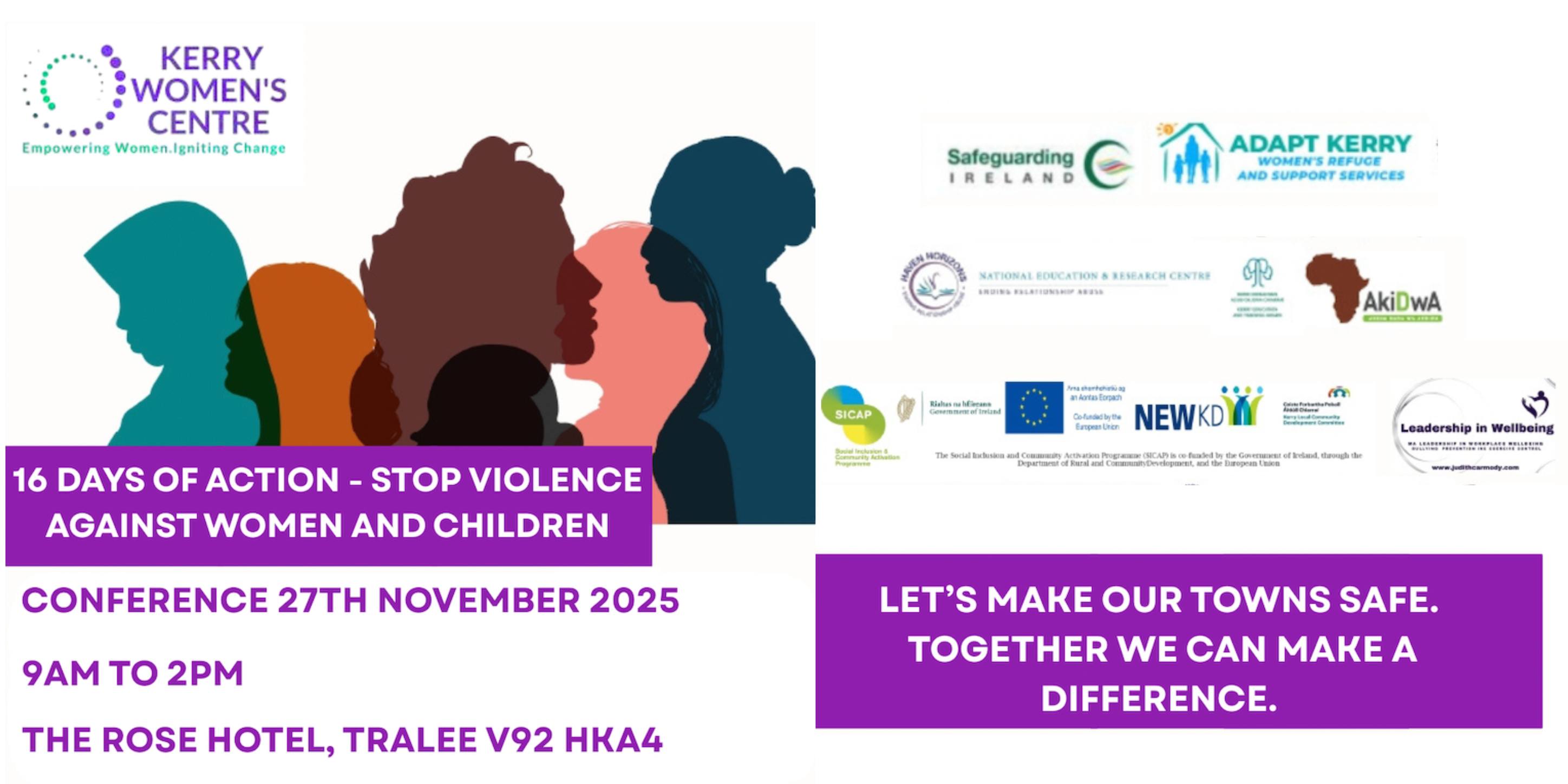 16 Days of Action - Stop Violence Against Women and Children Conference