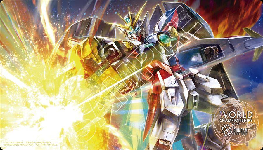The Gundam Card Game World Final Prizing has been revealed! Gold