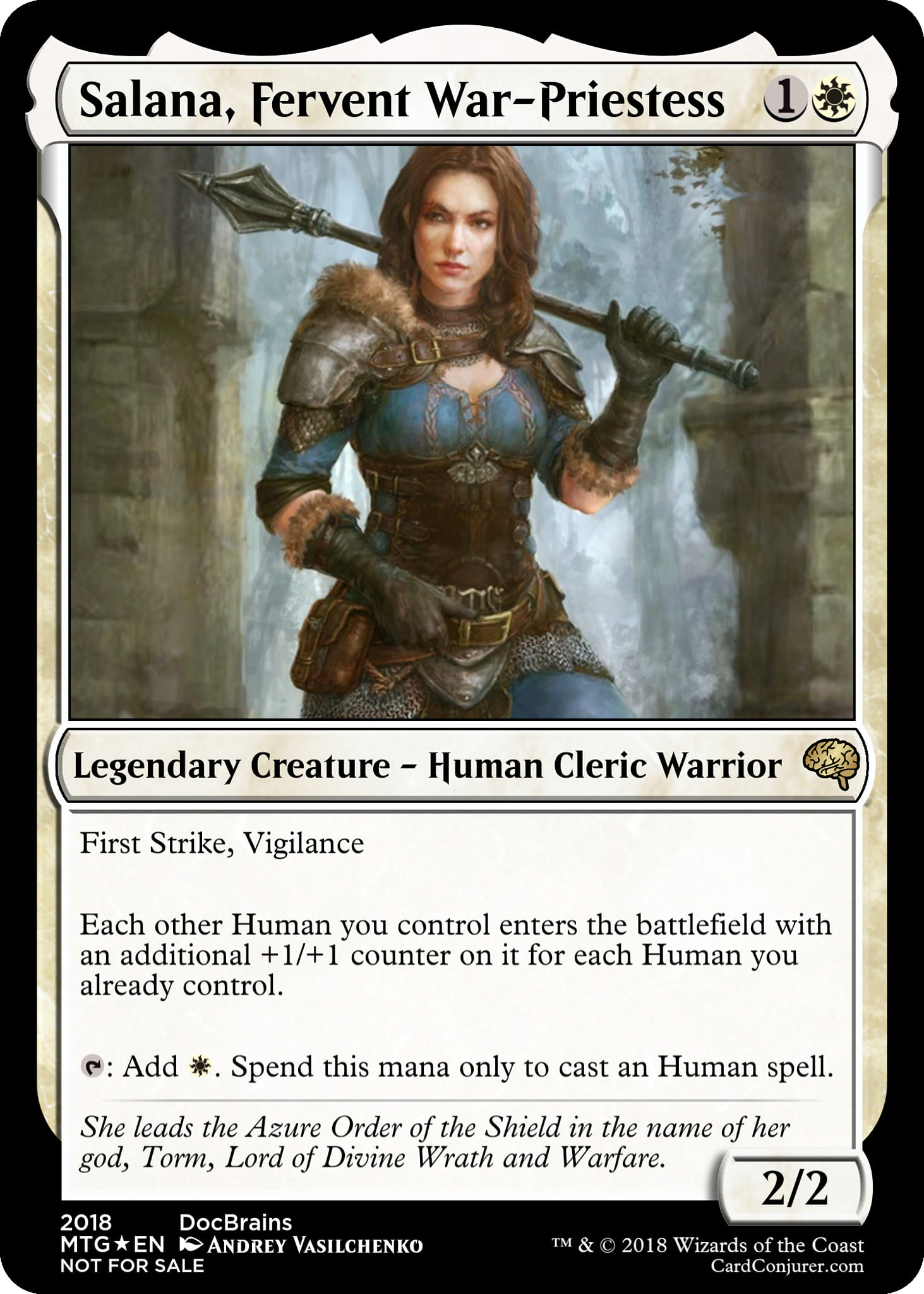 mtg human tribal cards Eowyn, the Shieldmaiden LotR Magic Custom Commander Deck 15 Strongest Human Kindred Commanders