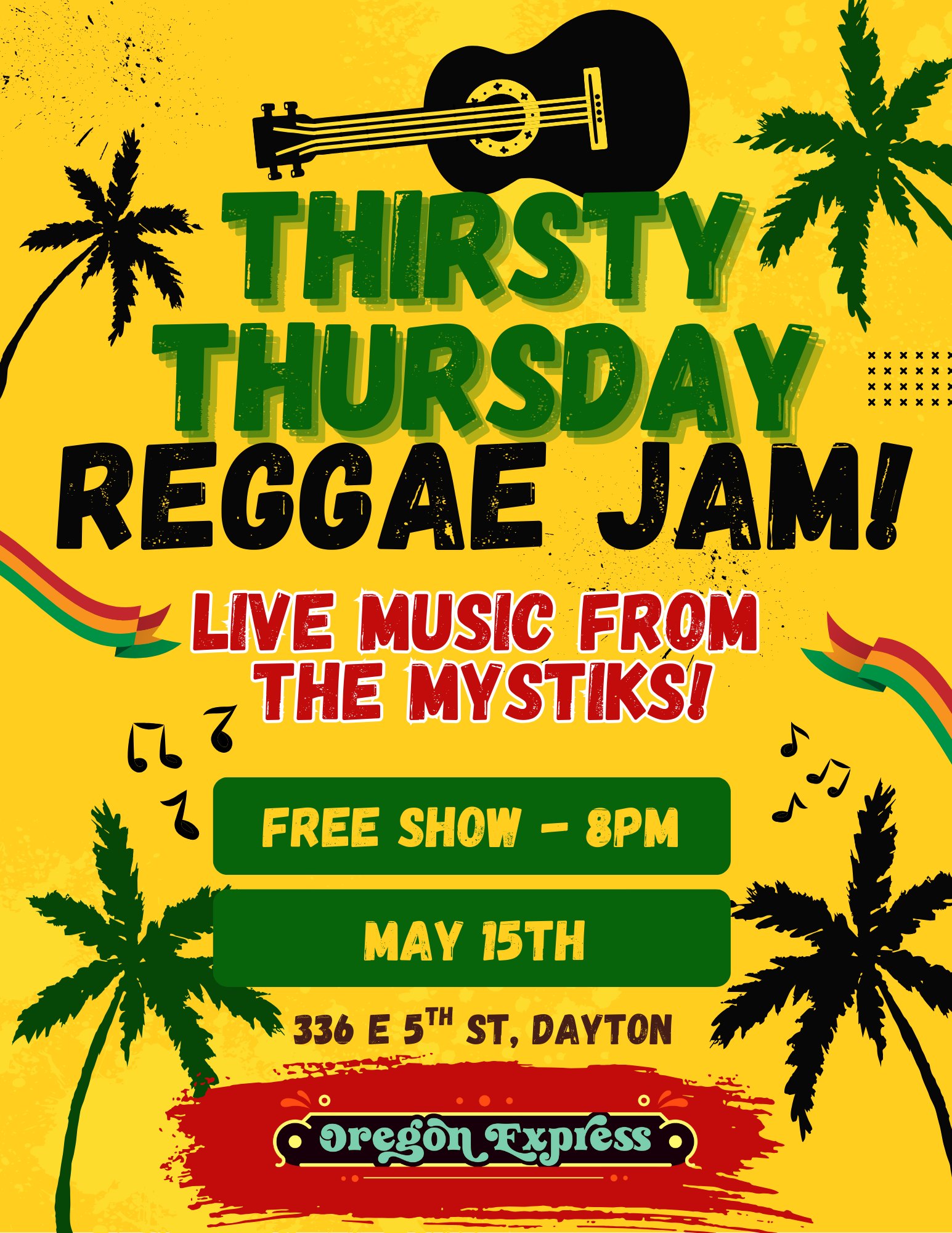 Thirsty Thursday Reggae Jam!
