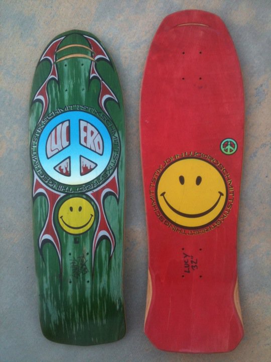 Restored 1988 Schmitt Stix Steve Douglas skateboard
