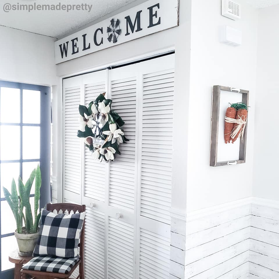My revised WELCOME sign found a new... - Simple Made Pretty