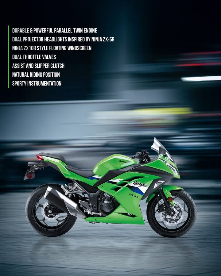 Kawasaki Ninja 300 price and features