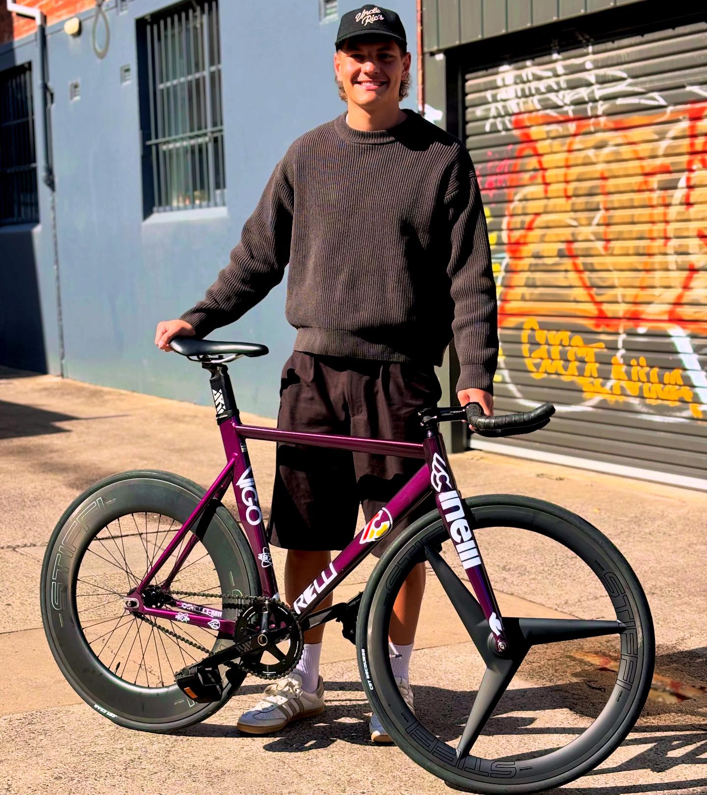 Stiffi - Fast bike @cinelli_official Shuriken 4 #stiffiwheels 