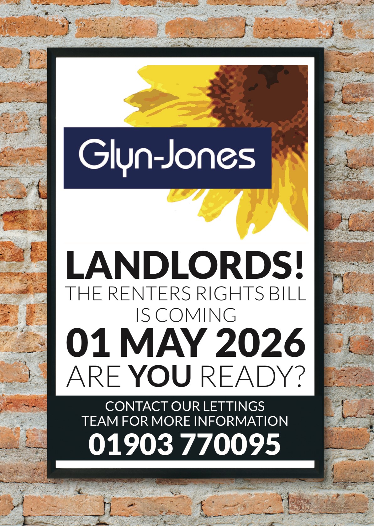 Glyn-Jones - 🌻Attention Landlords🌻 The Renters’ Rights Bill takes ...