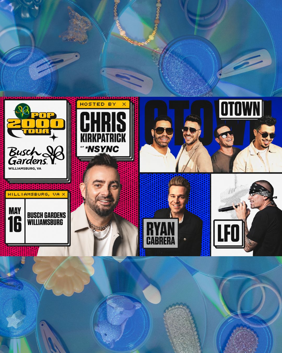 THIS WEEKEND: The POP 2000 Tour, starring Chris Kirkpatrick of N