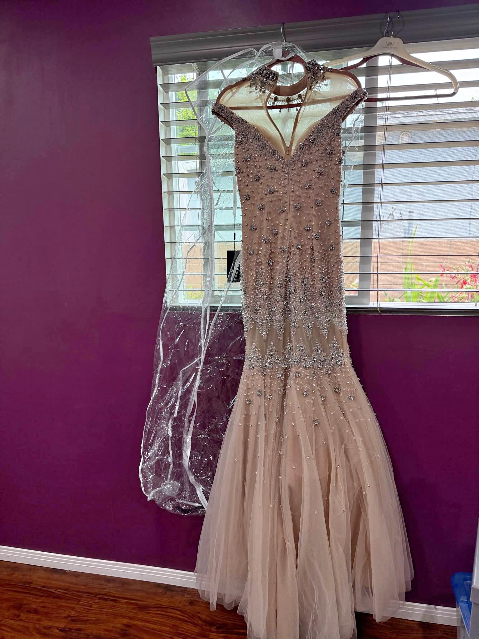 prom dress in los angeles ca Glitter Long Formal A Line Prom Gown Amoris T213