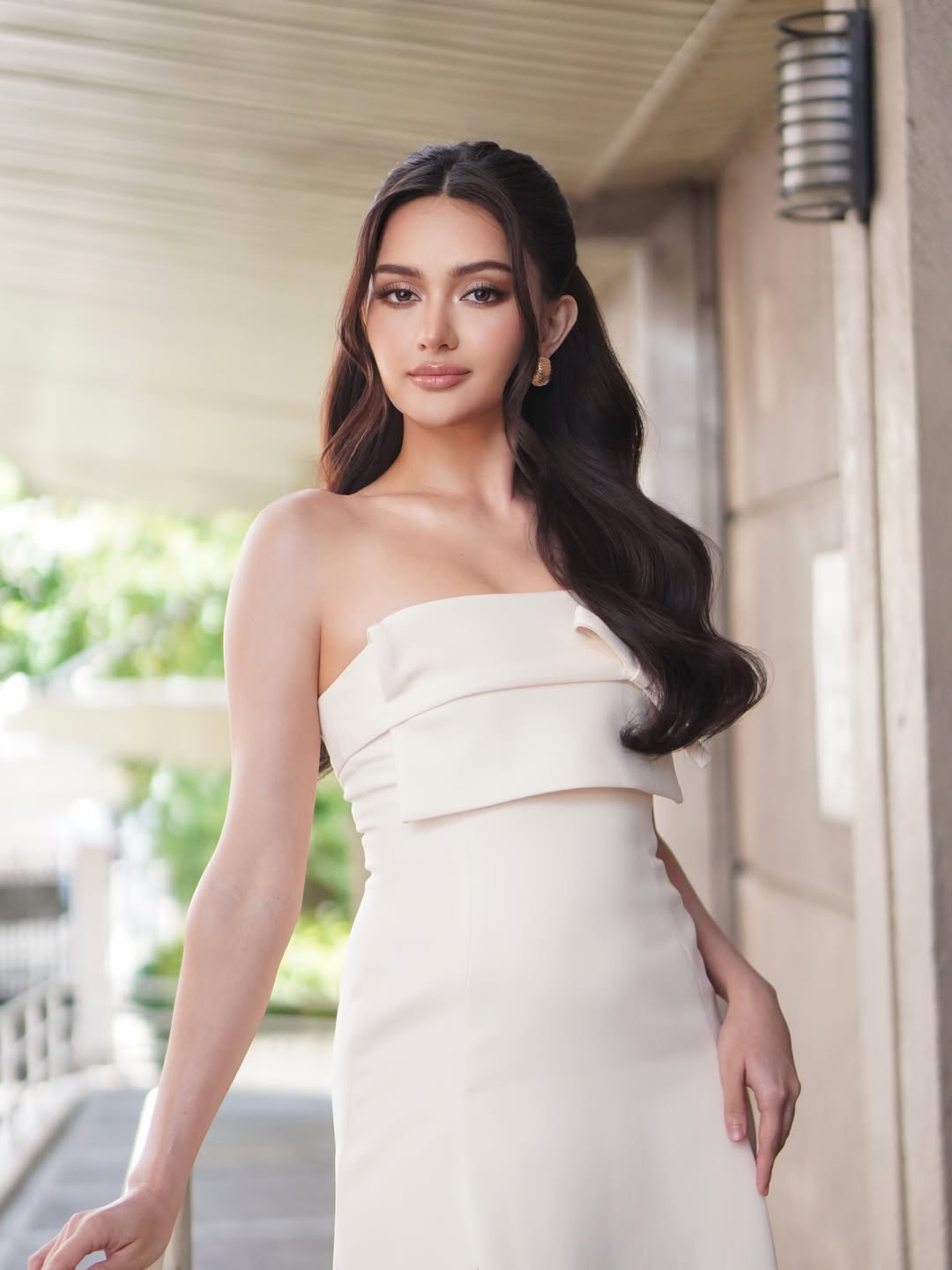 white formal dress philippines Glowing as always 😍 Miss Universe 2025 Ahtisa Manalo looked radiant in an elegant during her guest appearance on 