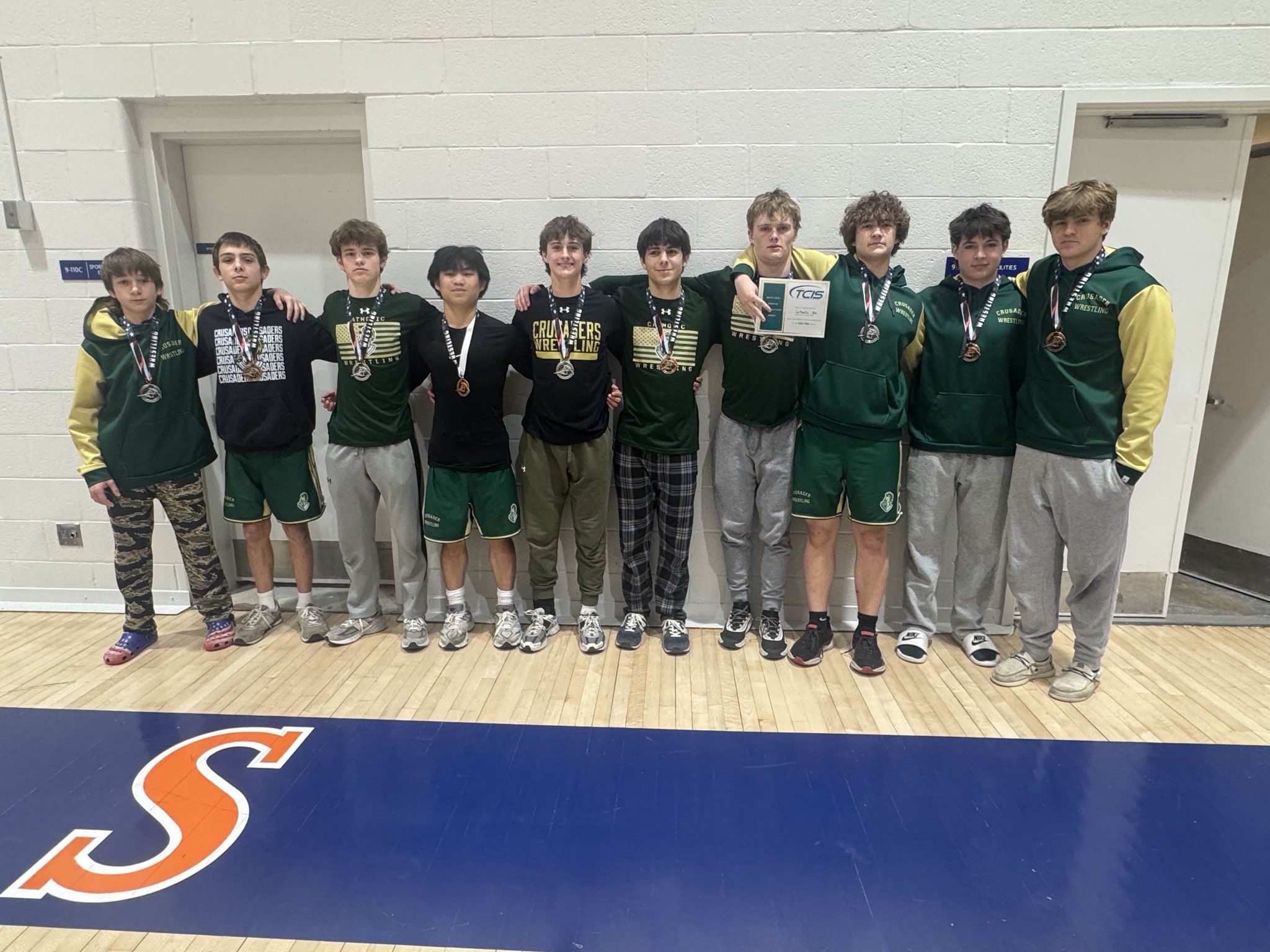 Catholic - Our Crusader wrestling team showcased determination and ...
