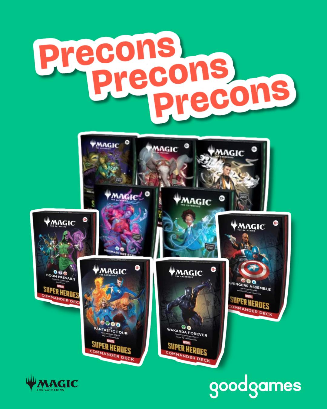 From a handful of precons in 2025... - Good Games Australia | Facebook