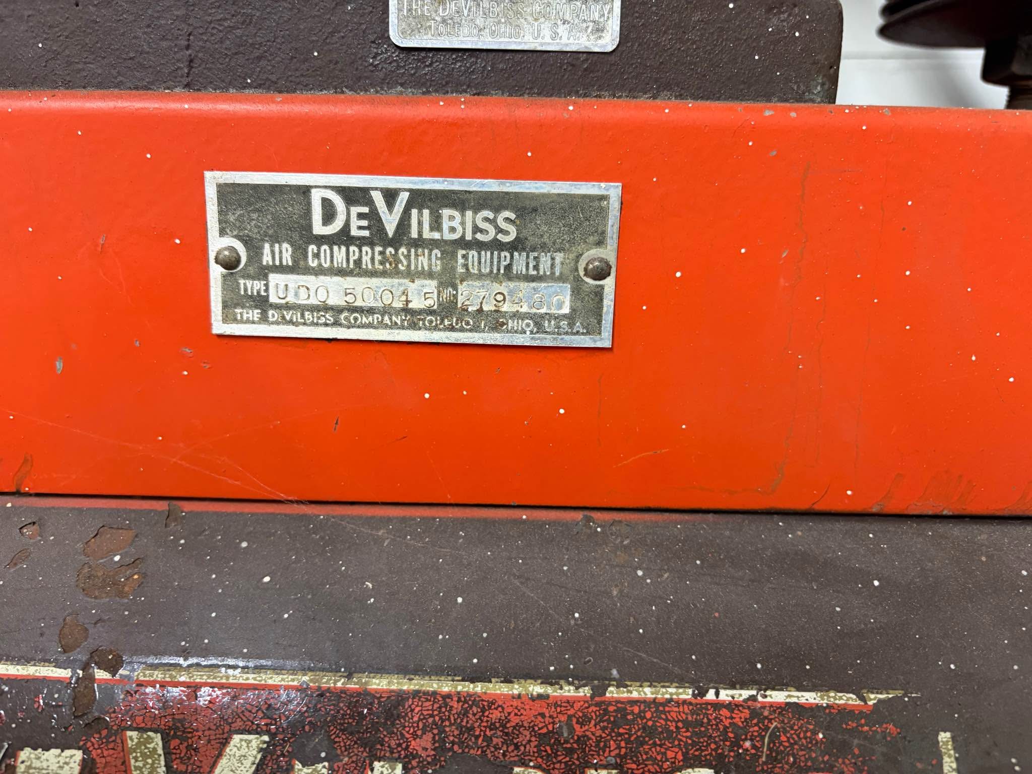 Devilbiss Air Compressor 240V Runs! Moves! Make offer! - Air ...