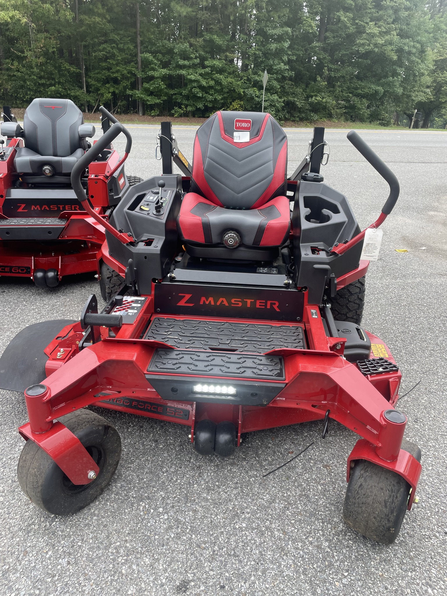 ウォーク Toro Grandstand stand-on mowers at Mark's Outdoor Power in