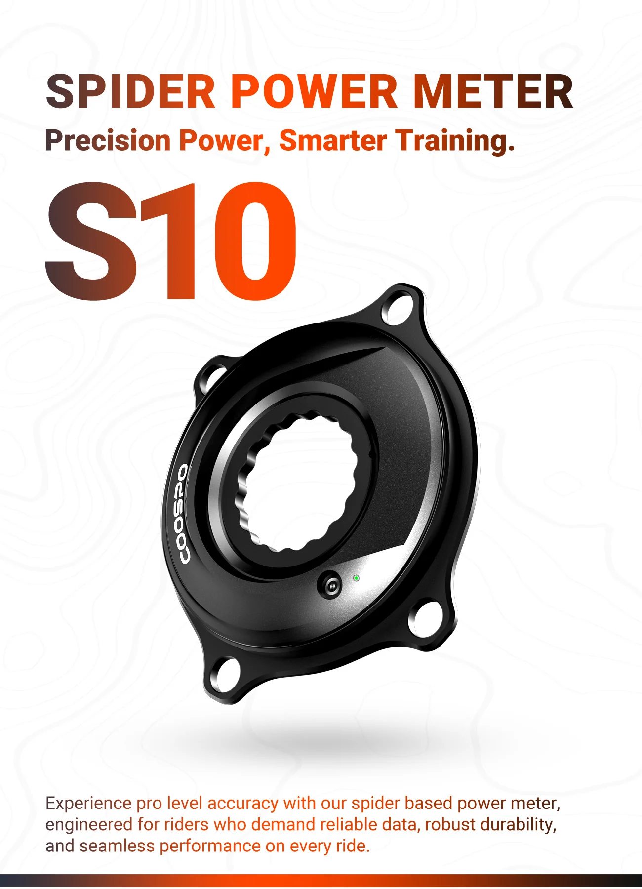 COOSPO POWER METER S10 取り扱いスタート！ パワーメーターもここまで 