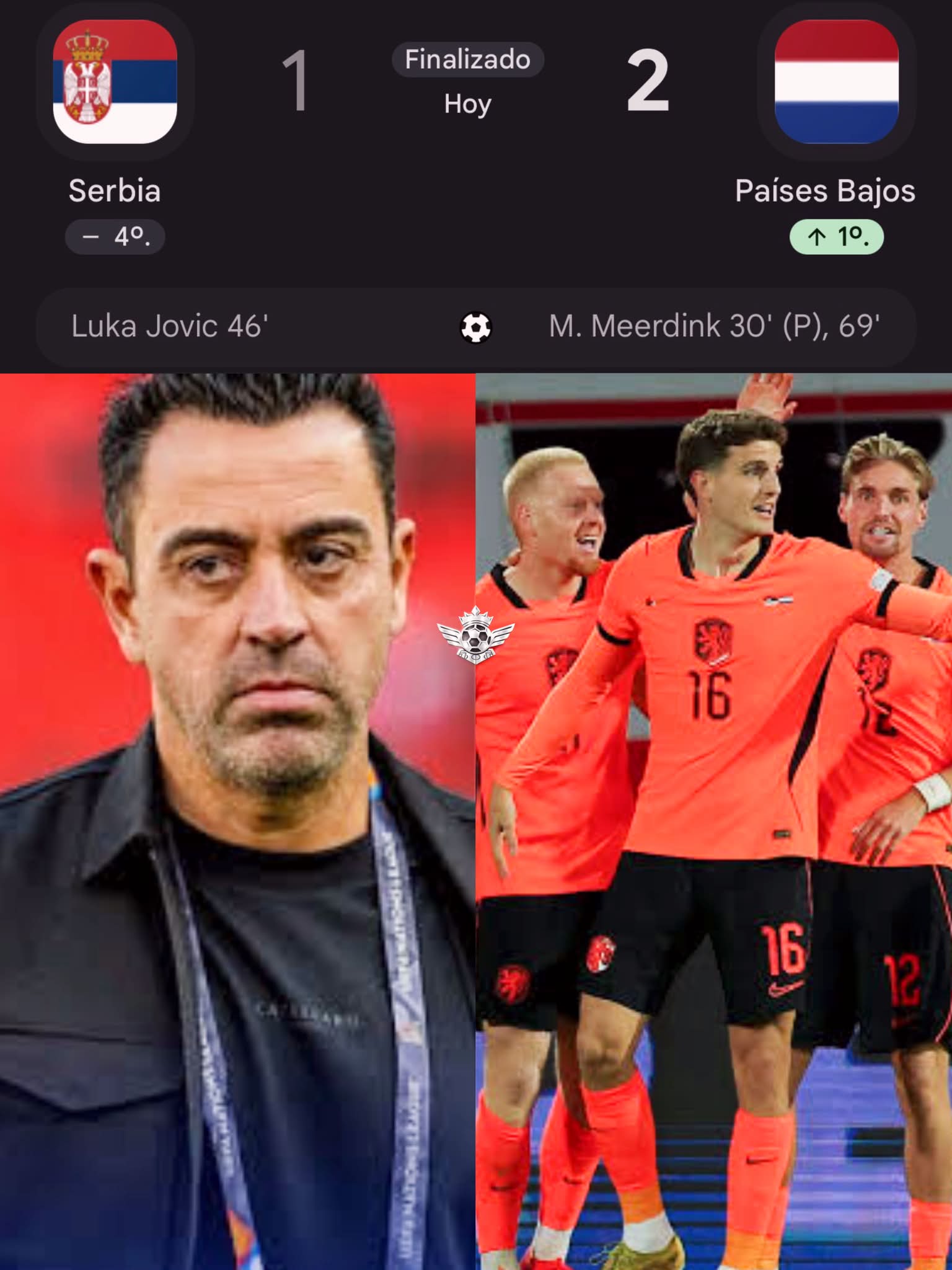 🇳🇱🔥 ¡PRIMER TRIUNFO PARA XAVI AL FRENTE DE PAÍSES BAJOS! Serbia