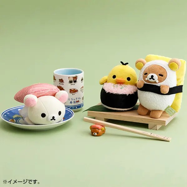 🍣キャンセル販売中✨／ 『リラックマおすしぬいぐるみセット