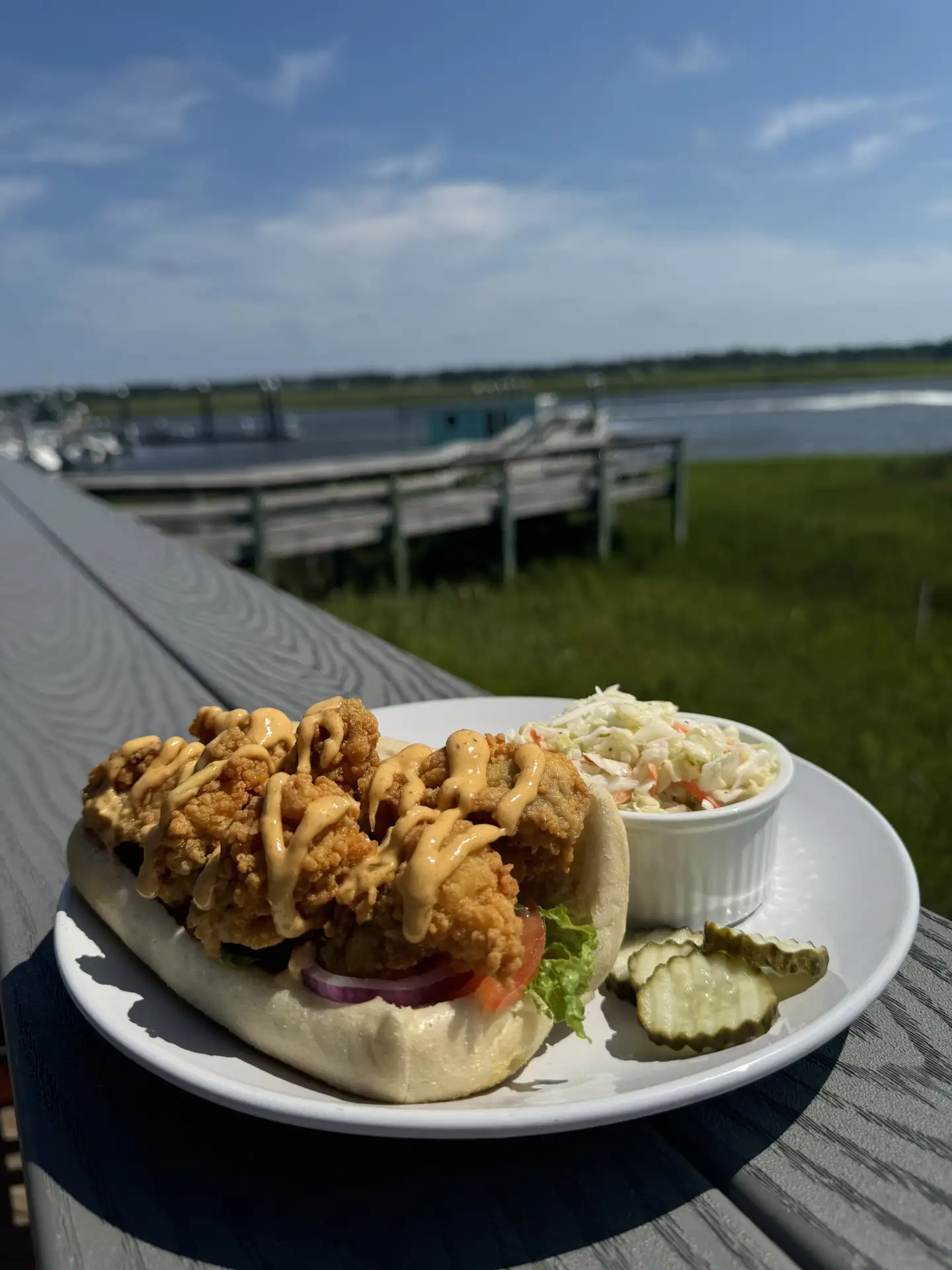 Rusty - Local love in sandwich form, try our Oyster Po Boy today!🦪🥪 ...
