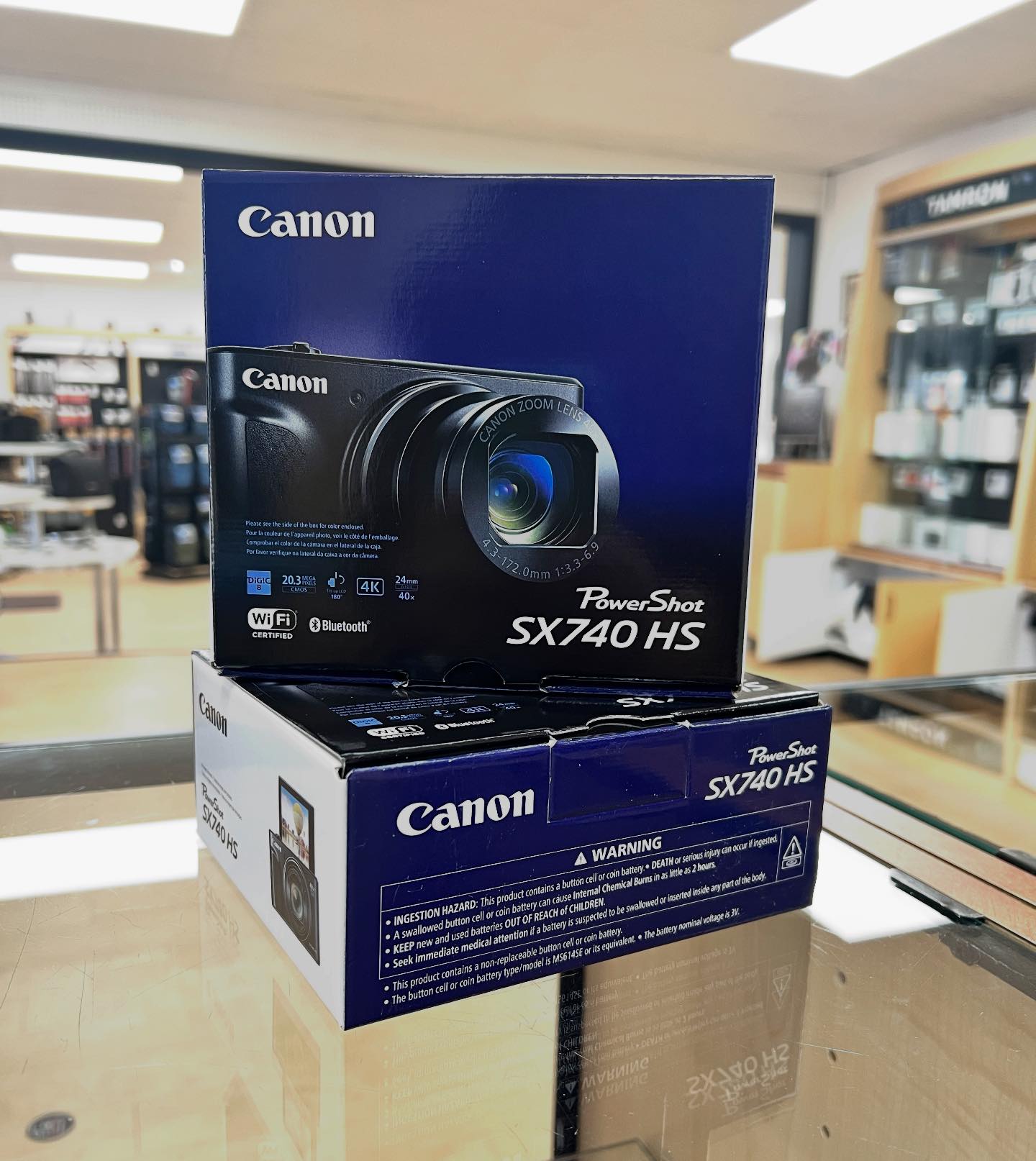Canon SX740HS in stock! Get yours before they