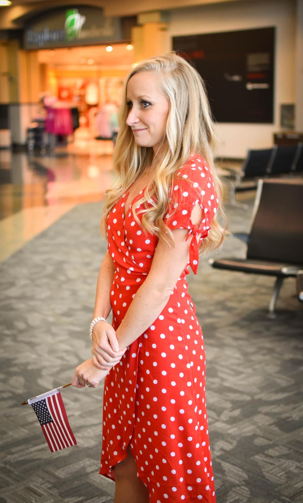 deployment homecoming dresses photos after a year long shimmering gown