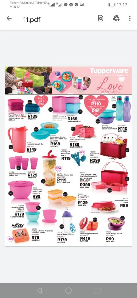 Tupperware sa hammersdale