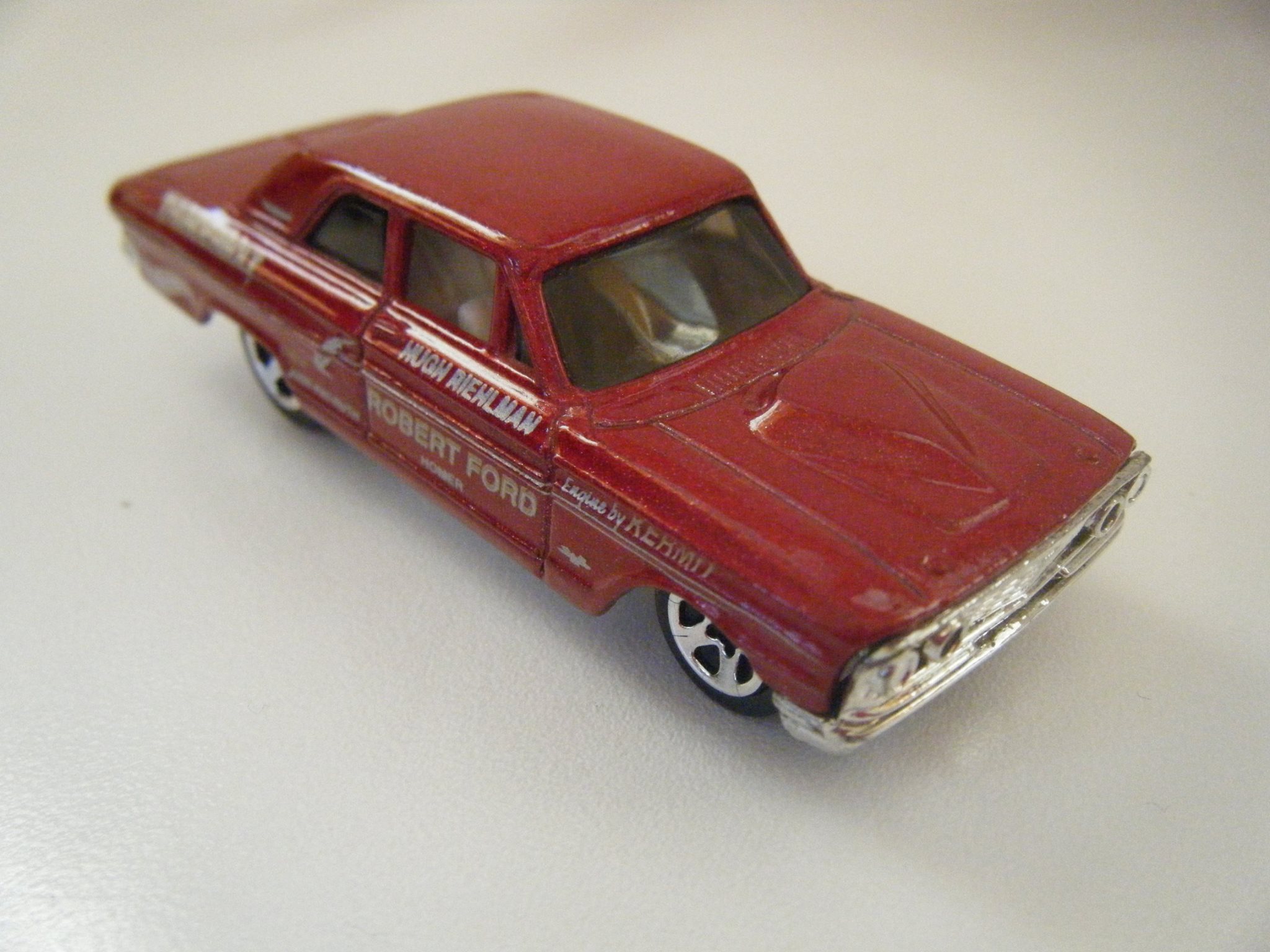 What is a Ford Thunderbolt error Hot Wheels worth?