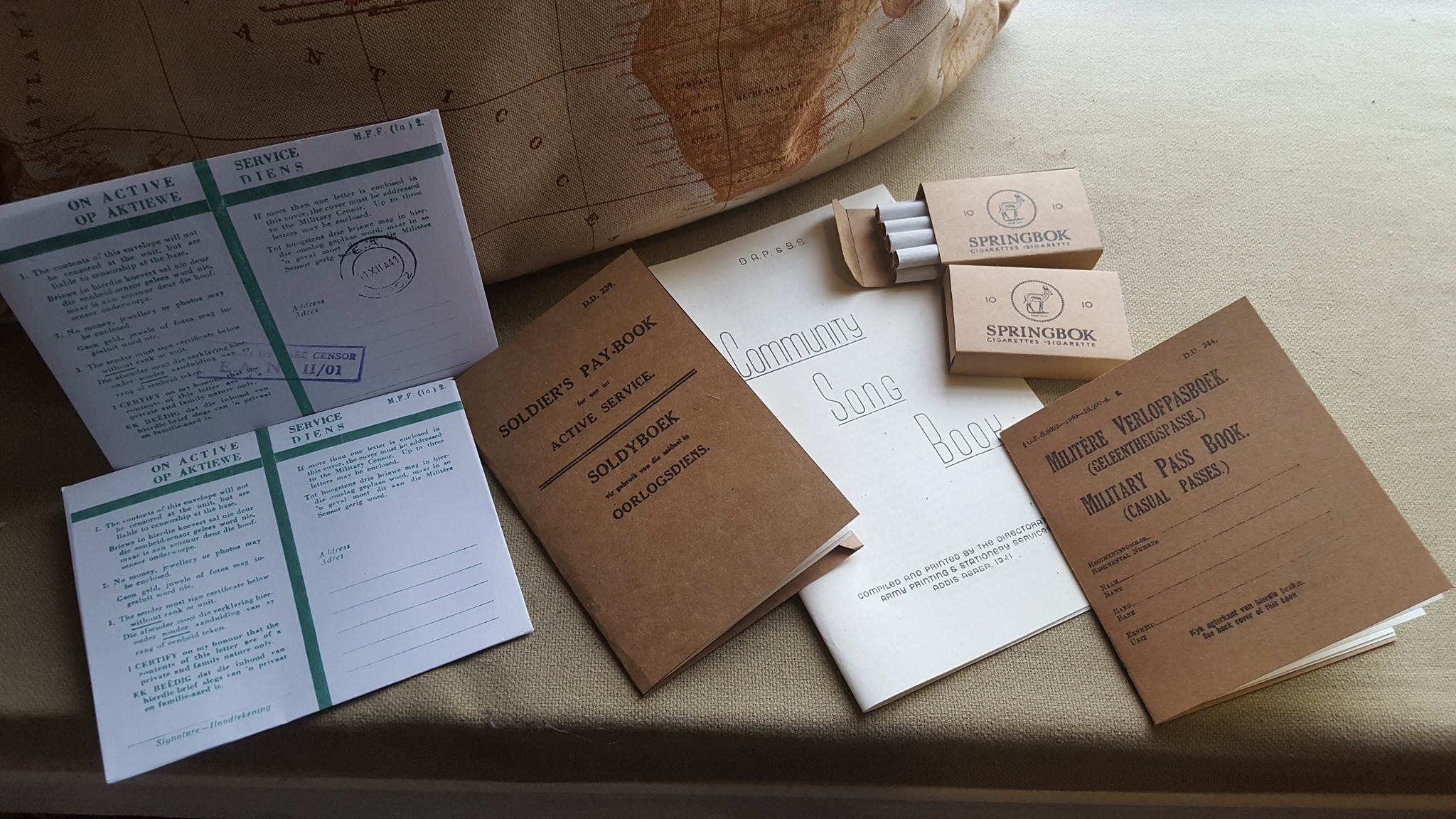 The Springboks, WW2 South African study / re-enactment VMD