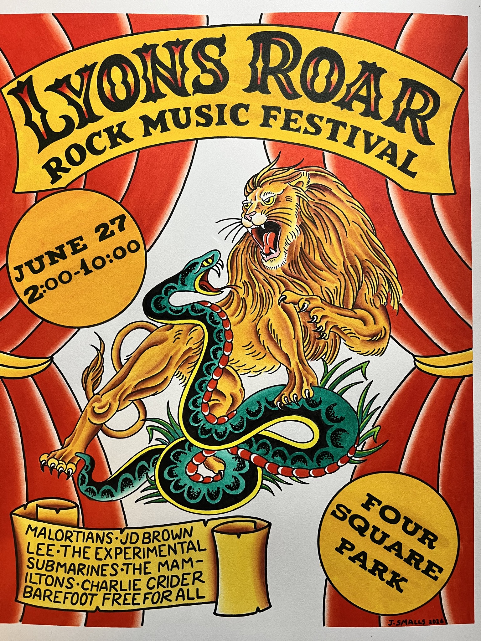 Lyons Roar Rock Music Festival