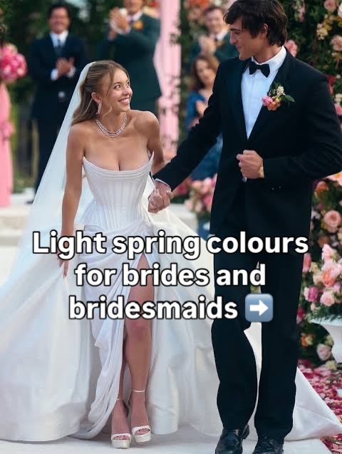 sydney sweeney bridesmaid dress was recently spotted in a stunning wedding dress, and it has me completely inspired 👏 If you're a light spring think delicate pastels like blush pink, sage green, buttercream yellow Stella Dusty-Pink Backless Midi Espresso Chiffon Bridesmaid Galia lahav Size:Costume Only-L-Ready For Ship