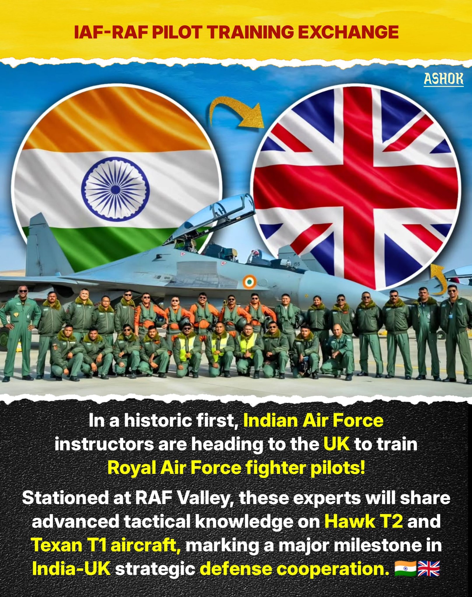 Ashok - A new chapter in international defense cooperation has begun as ...