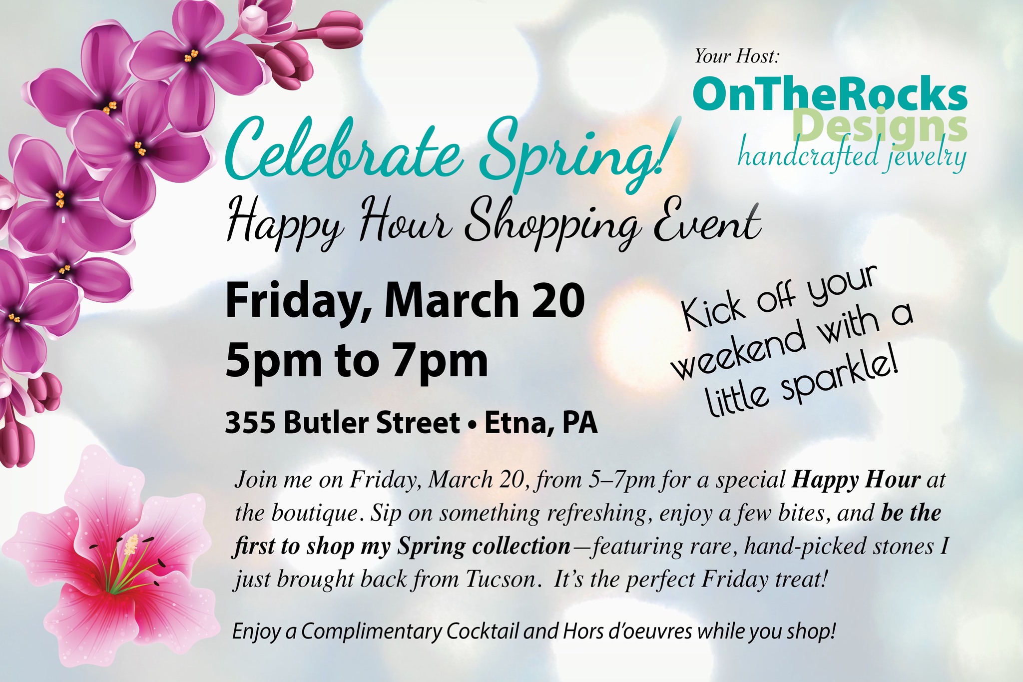 Celebrate Spring! Happy Hour Event