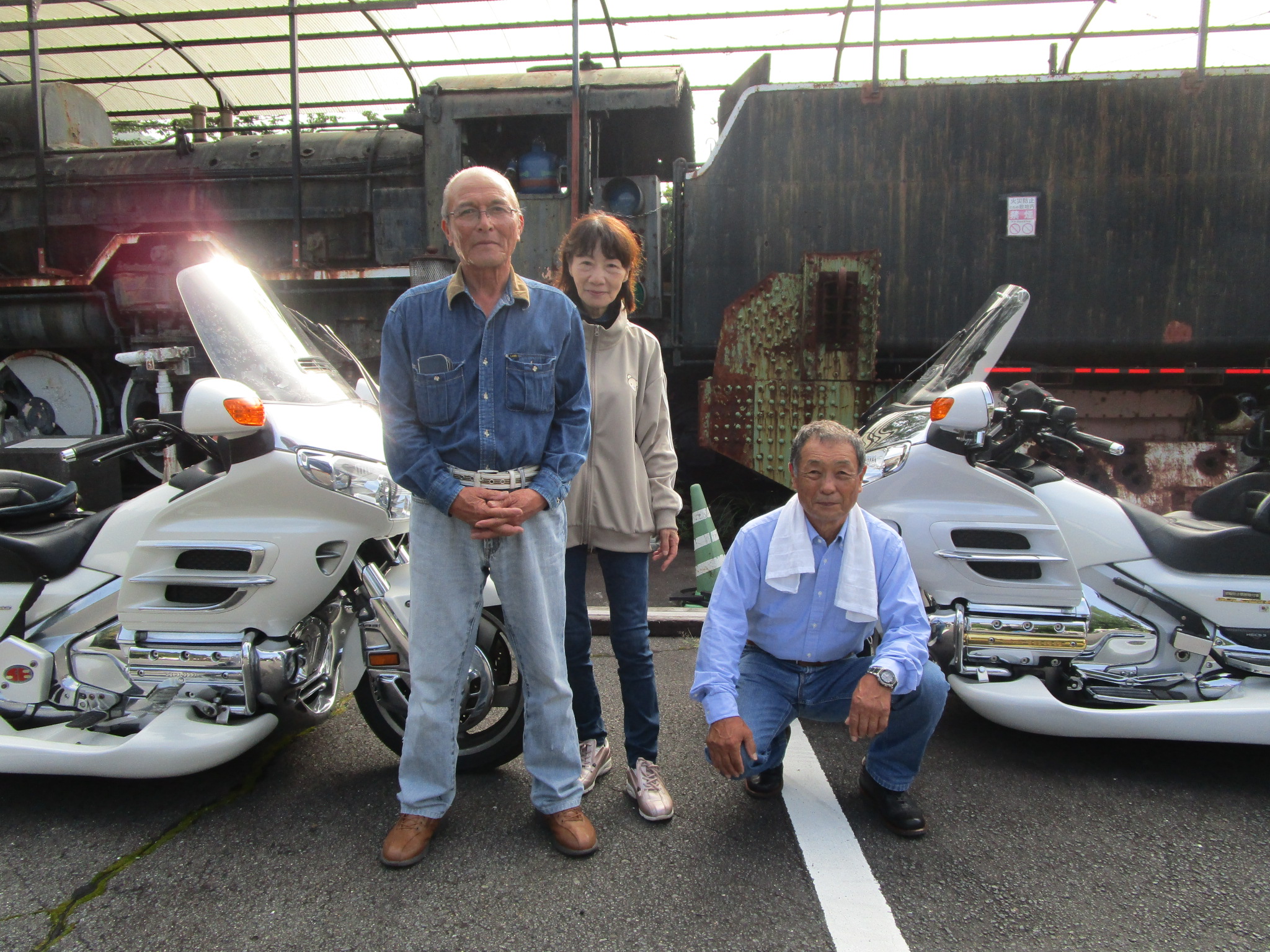 7月20日（月）の入館者、バイク限定モデルさんです！