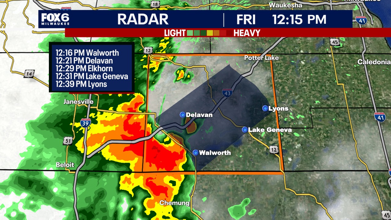 7/3 12:15pm: 70mph wind gusts possible with strongest part of this 