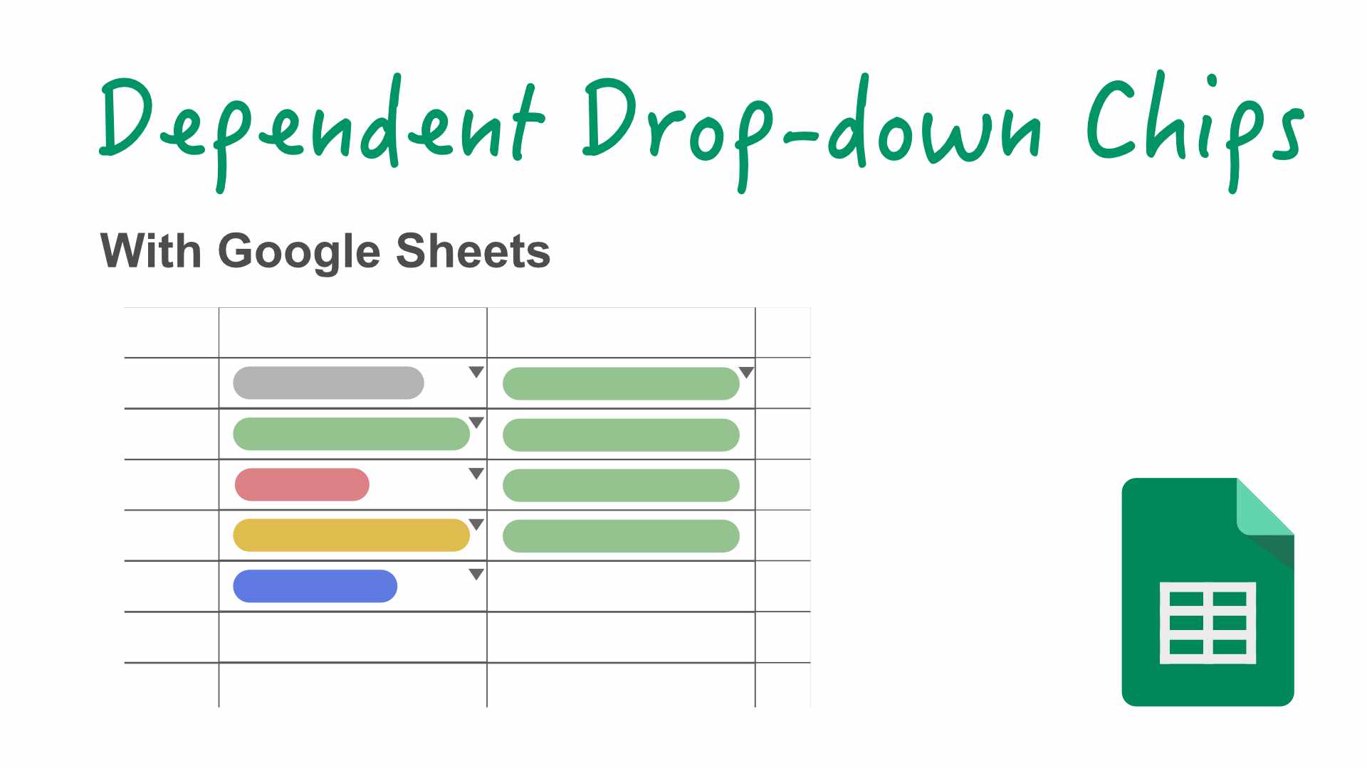 Spreadsheet - Create Dynamic Dependent Drop-down lists in Google Sheets ...