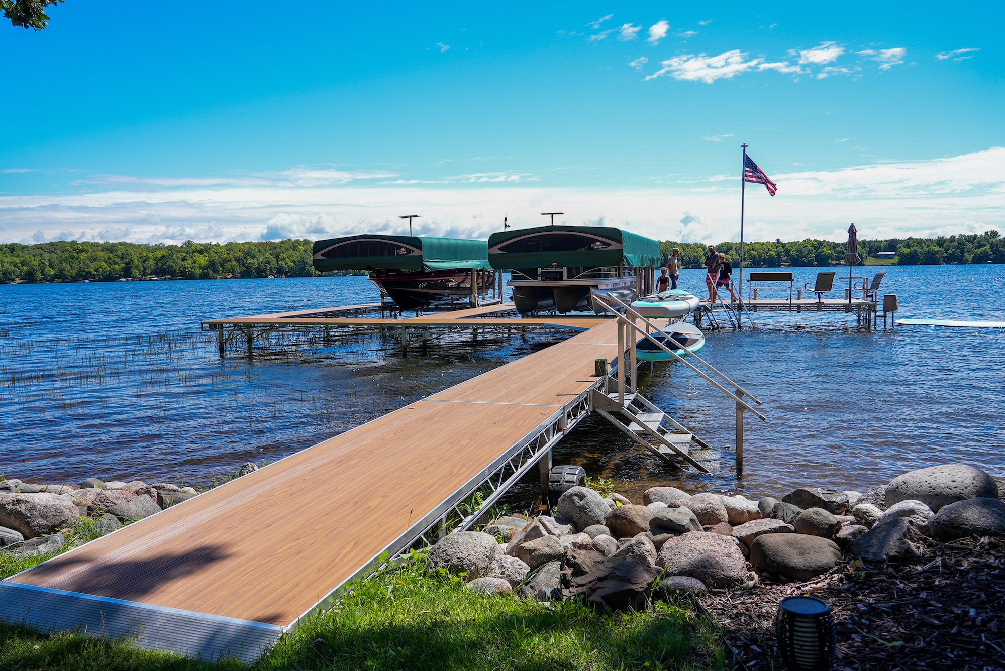 EZ Dock of Texas - Check out this masterpiece! This 20’ wide by 60 ...
