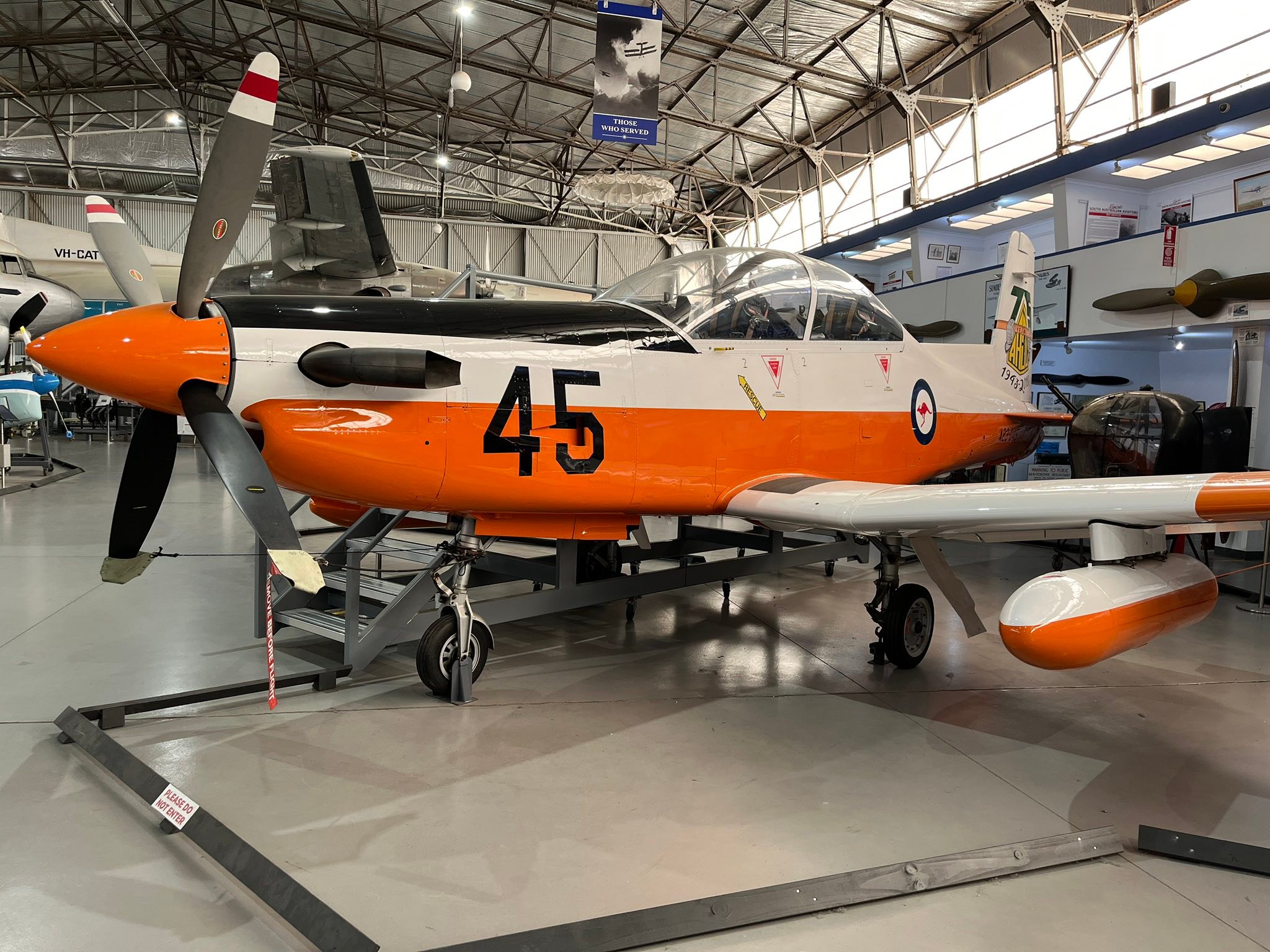 Aces - Royal Australian Air Force Pilatus PC-9/A (A23-032) two-seat ...