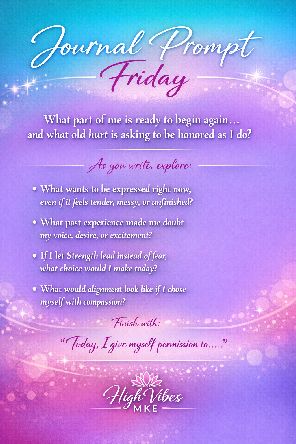 High - HAPPY FRIDAY! As we start to fully enter 2026 and are gearing up ...