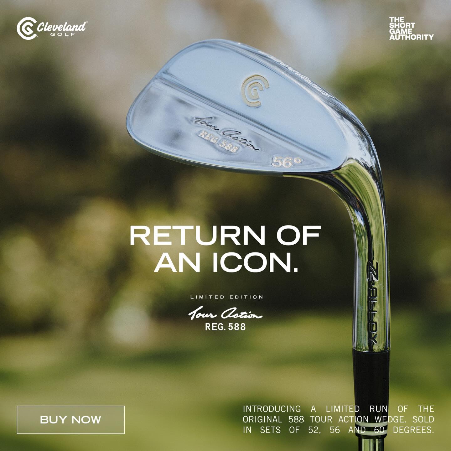 Limited edition Tour Action 588 wedges from Roger Cleveland and