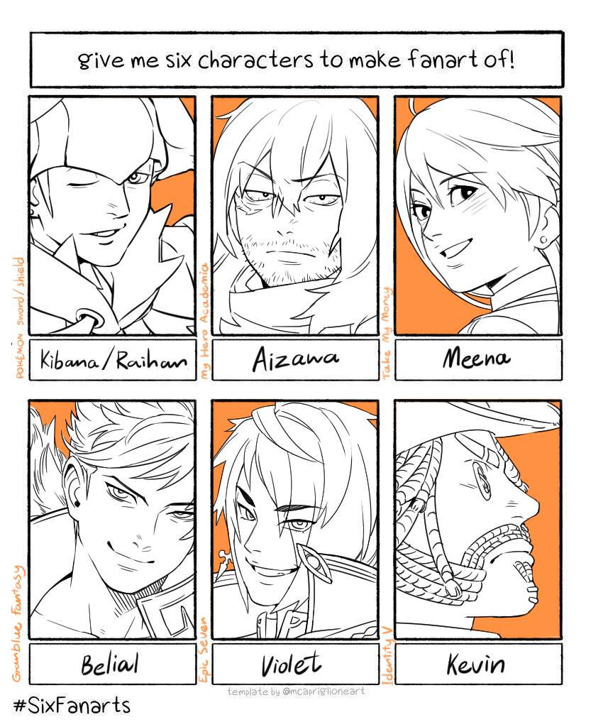 Arwake - #SixFanarts เดี๊ยวเล่นอีกรอบ(ถ้าว่าง) อยากให้วาด... | Facebook