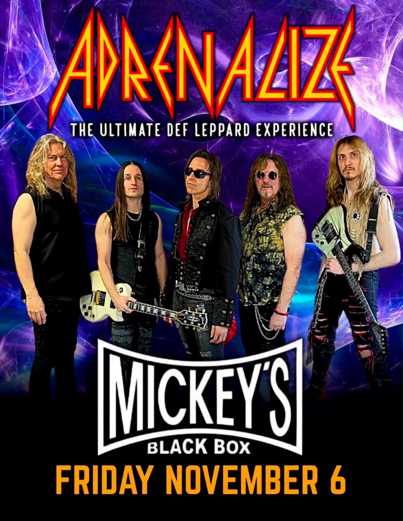 Adrenalize: The Ultimate Def Leppard Experience at Mickey's Black
